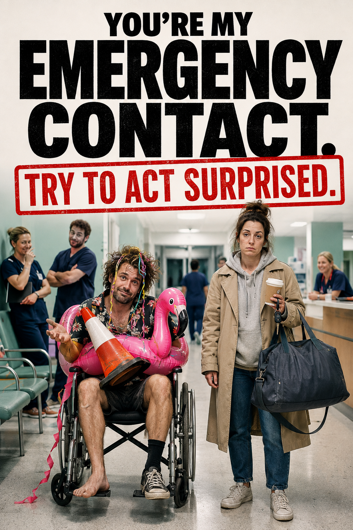 Funny Relationship Card – My Emergency Contact