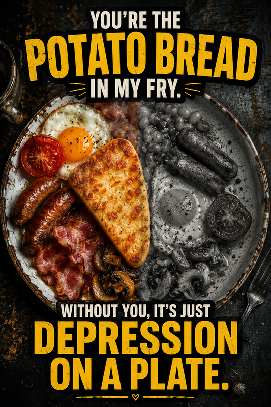 Northern Irish Love Card – Potato Bread in My Fry
