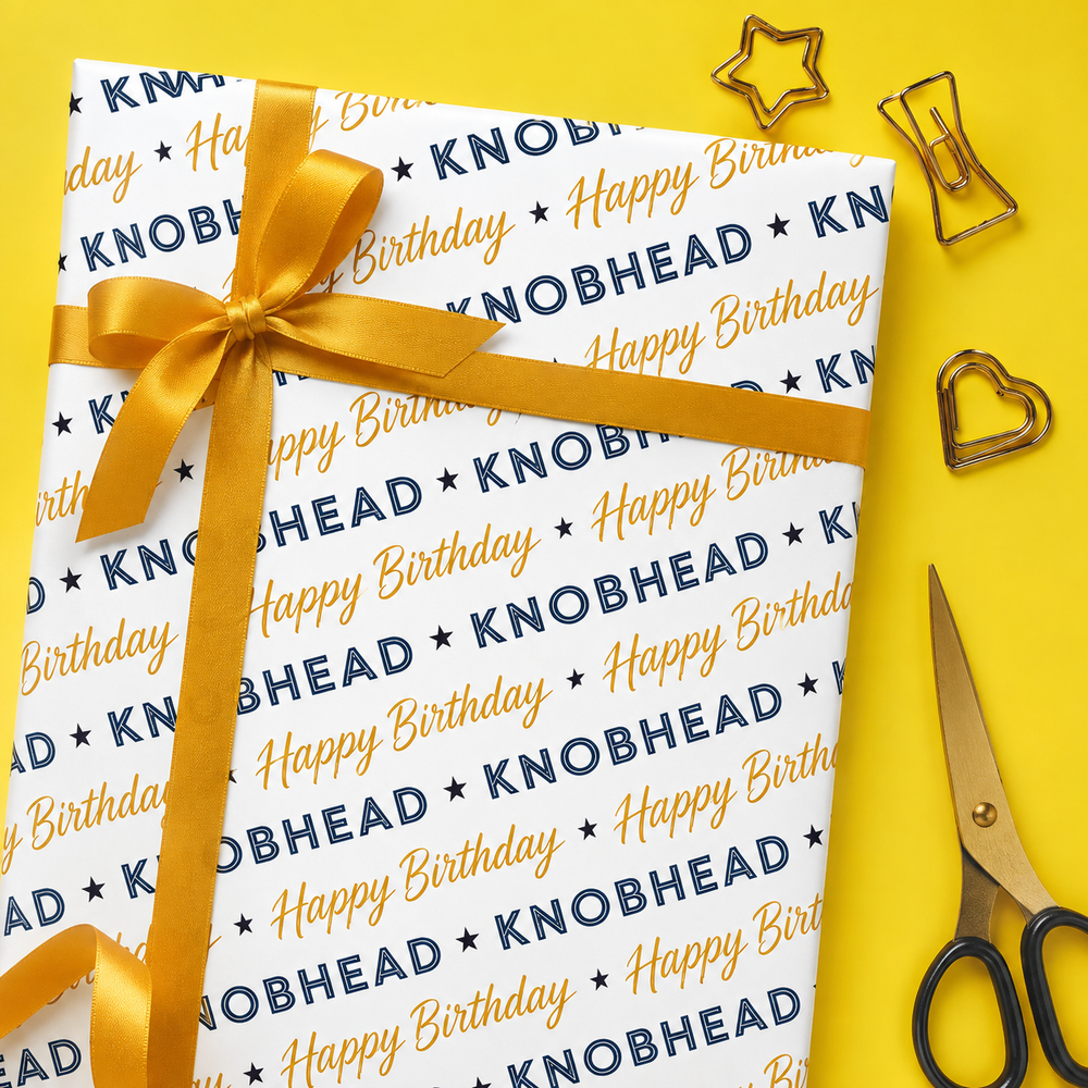 Funny Birthday Wrapping Paper – 3 Large Sheets!!